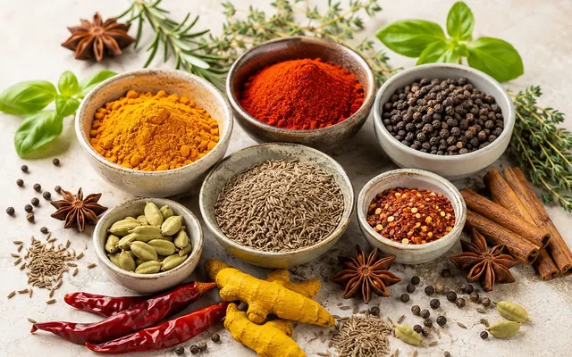 Spices and seasoning guides